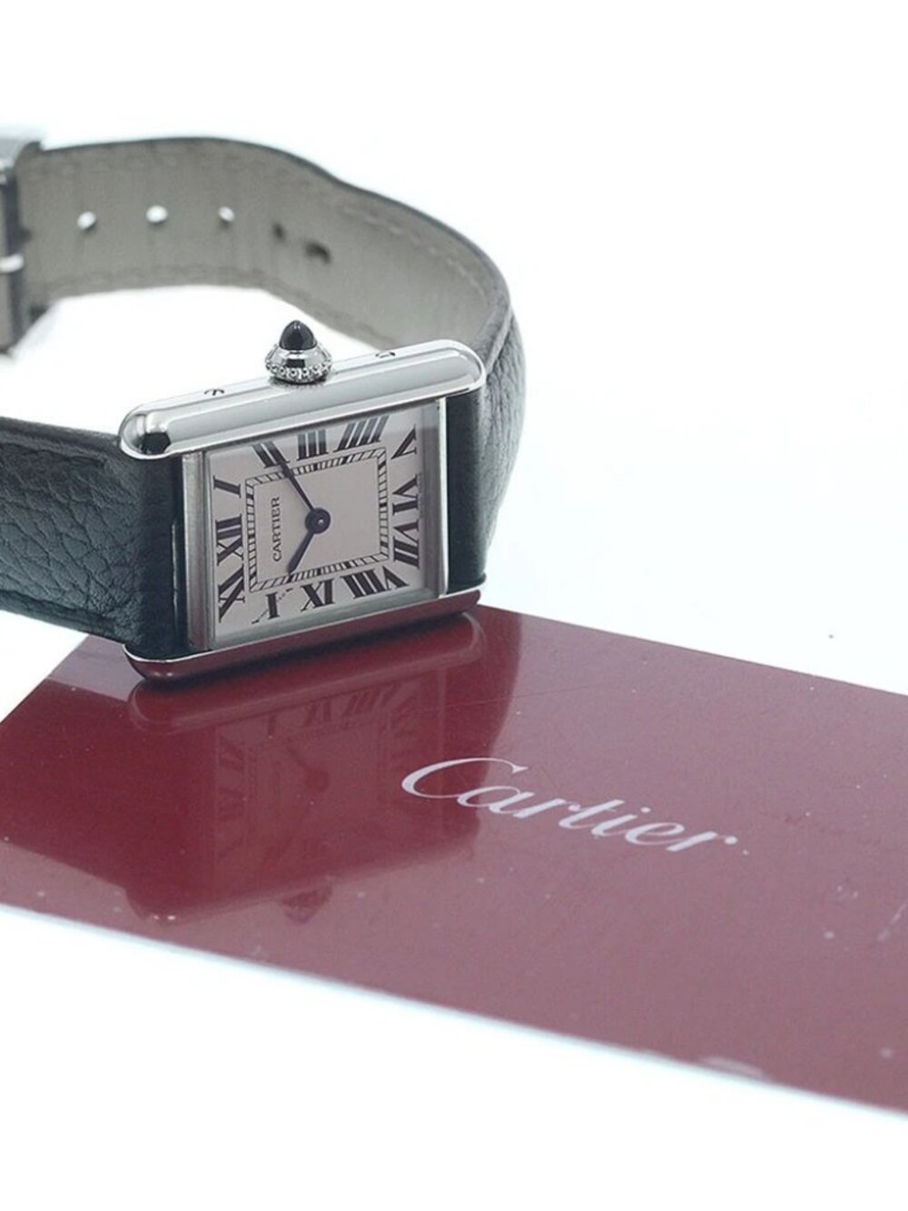 CARTIER Tank Must SM WSTA0042 Silver Dial Quartz Ladies Watch_958815 - Picture 2 of 7